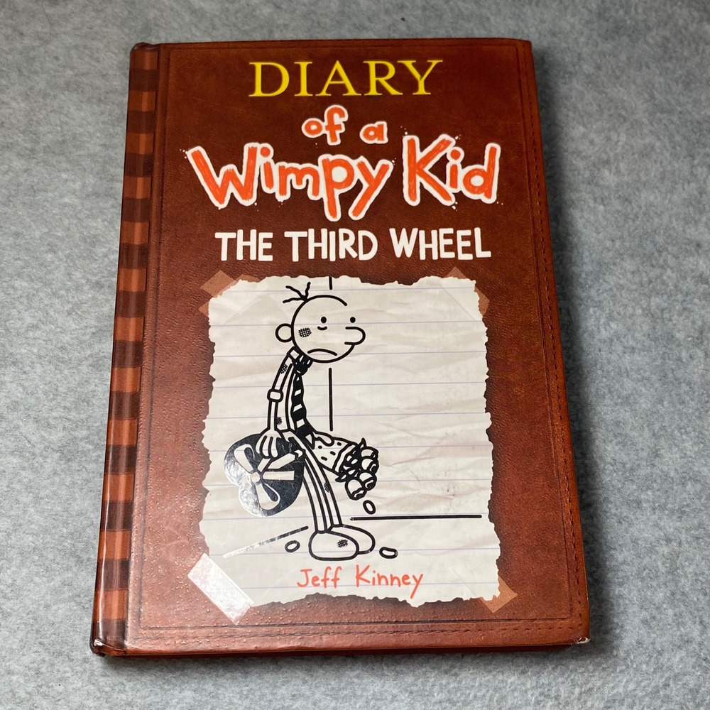 Diary of a Wimpy Kid The‎ Third Wheel Kids Book 7 Hardcover Graphic Novel